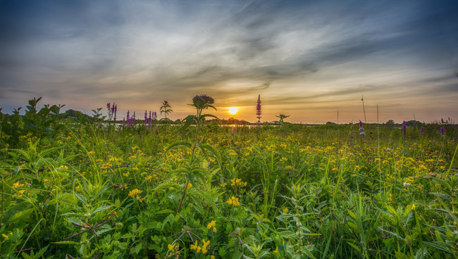 Обои картинки фото природа, восходы, закаты, рассвет