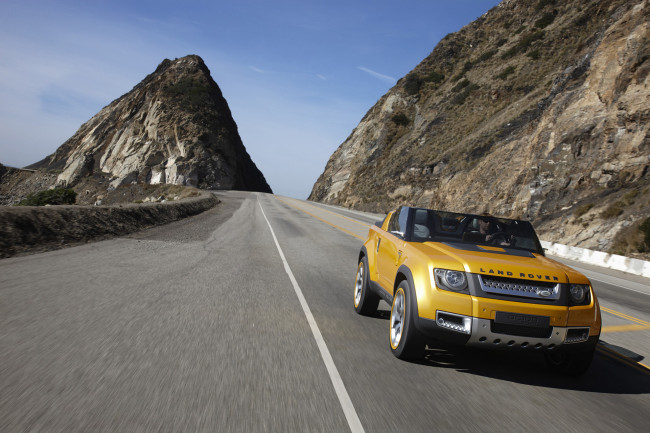 Обои картинки фото land-rover dc100 concept 2011, автомобили, land-rover, crossover, 2011, внедорожник, concept, dc100