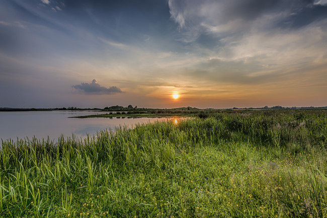 Обои картинки фото природа, восходы, закаты, рассвет