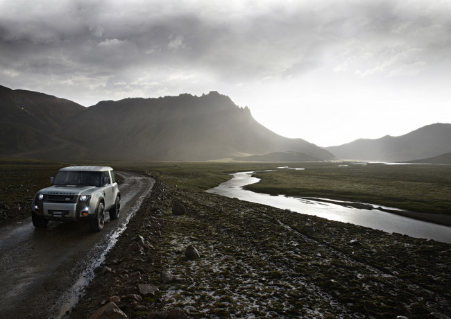 Обои картинки фото land-rover dc100 concept 2011, автомобили, land-rover, внедорожник, 2011, concept, dc100, crossover