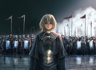 Картинка аниме fate stay+night девушка