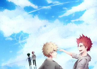 Картинка аниме boku+no+hero+academia моя геройская академия