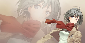 Картинка аниме shingeki+no+kyojin атака титанов