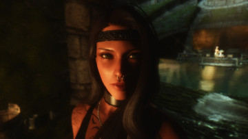 Картинка 3д+графика фантазия+ fantasy фон взгляд девушка