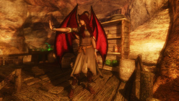 обоя 3д графика, фантазия , fantasy, фон, взгляд, девушка