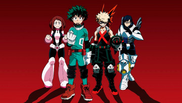 Картинка аниме boku+no+hero+academia моя геройская академия