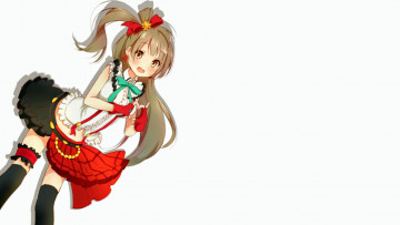 Картинка аниме love+live +school+idol+project фон взгляд девушка