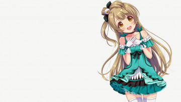 Картинка аниме love+live +school+idol+project взгляд фон девушка