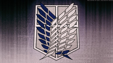 Картинка аниме shingeki+no+kyojin эмблема
