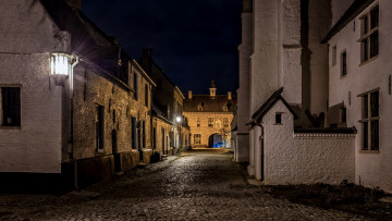 Картинка бельгия города -+улицы +площади +набережные ночь дорога здания фонари