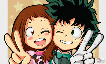 Картинка аниме boku+no+hero+academia моя геройская академия