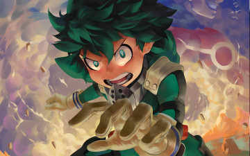 Картинка аниме boku+no+hero+academia моя геройская академия