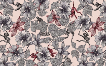 Картинка векторная+графика цветы+ flowers фон цветы