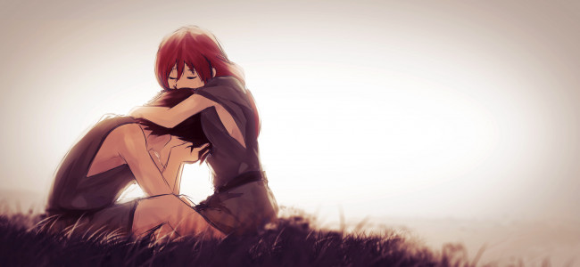 Обои картинки фото аниме, hai to gensou no grimgar, двое