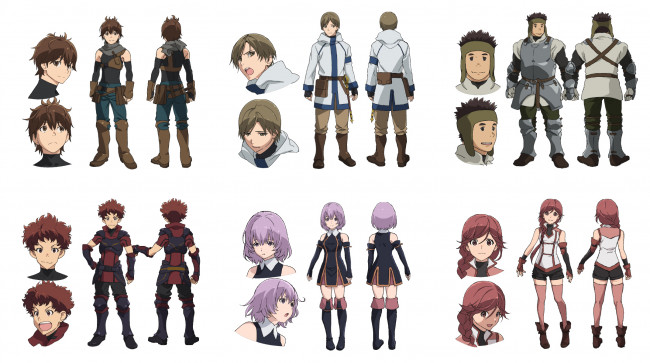 Обои картинки фото аниме, hai to gensou no grimgar, персонажи