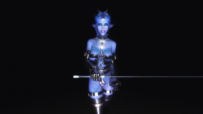 Обои картинки фото 3д графика, эльфы , elves, девушка, фон, взгляд