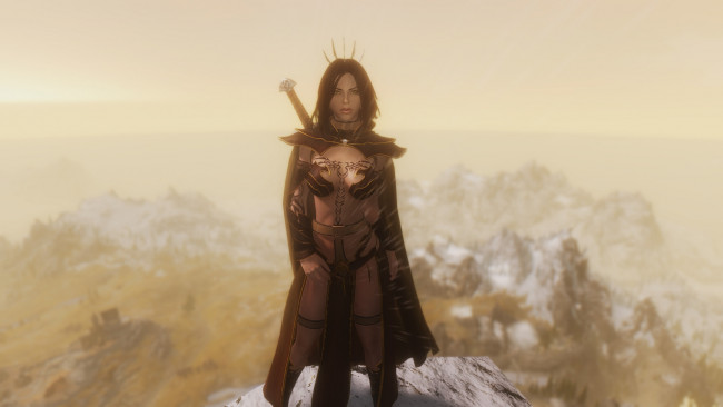 Обои картинки фото 3д графика, фантазия , fantasy, фон, взгляд, девушка