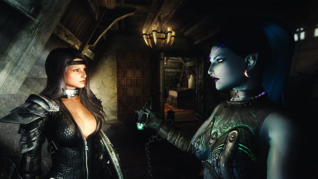 Обои картинки фото 3д графика, фантазия , fantasy, фон, взгляд, девушка