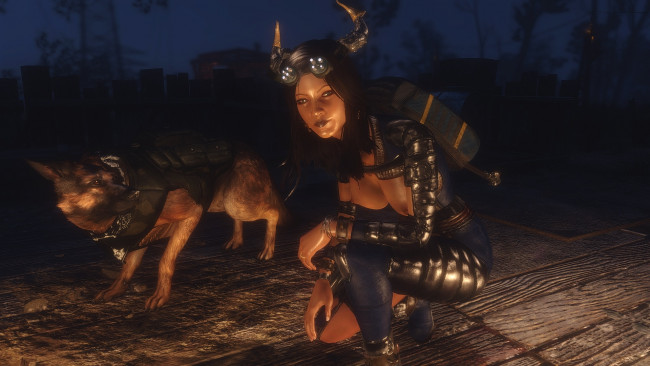 Обои картинки фото 3д графика, существа , creatures, девушка, взгляд, фон