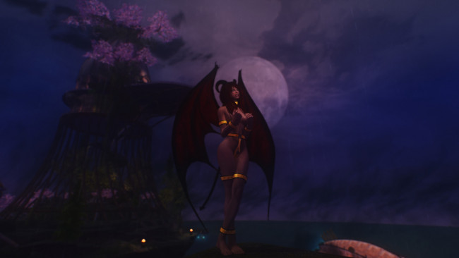 Обои картинки фото 3д графика, существа , creatures, фон, взгляд, грудь, девушка