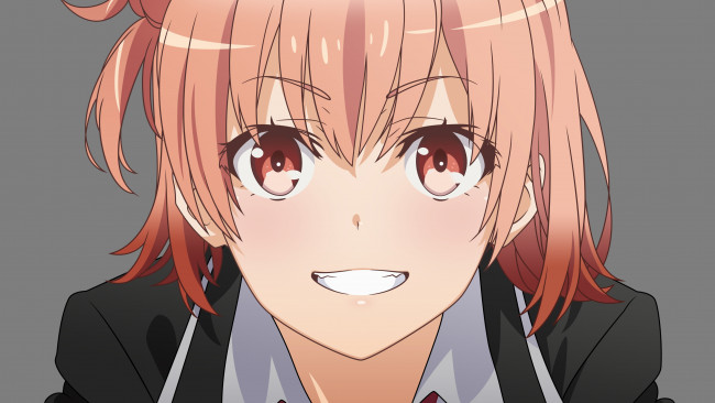 Обои картинки фото аниме, oregairu, yuigahama, yui