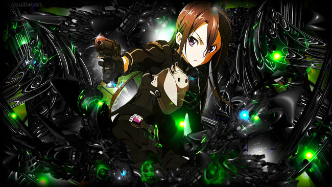 Обои картинки фото аниме, sword art online, кирито