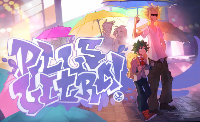 Обои картинки фото аниме, boku no hero academia, моя, геройская, академия