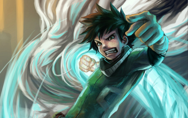 Обои картинки фото аниме, boku no hero academia, моя, геройская, академия