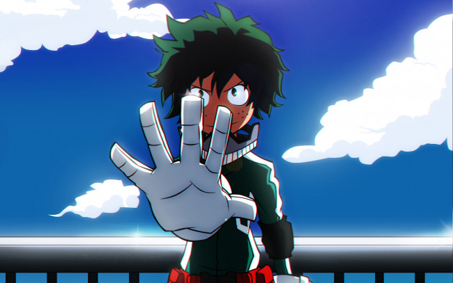 Обои картинки фото аниме, boku no hero academia, моя, геройская, академия