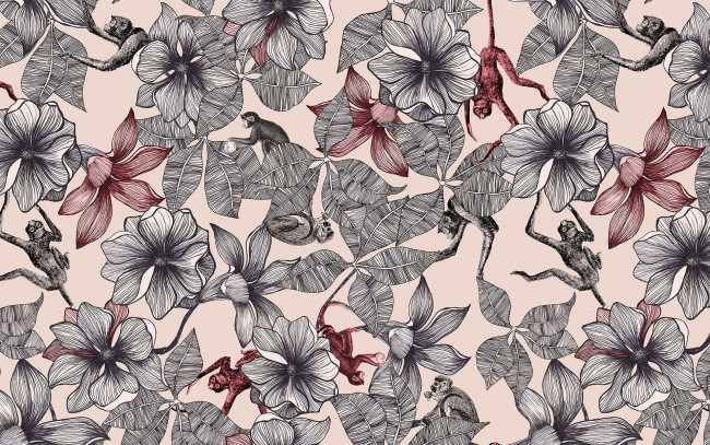 Обои картинки фото векторная графика, цветы , flowers, фон, цветы