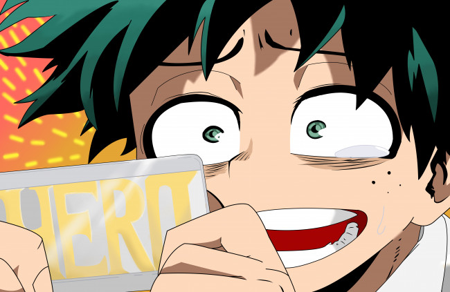 Обои картинки фото аниме, boku no hero academia, моя, геройская, академия