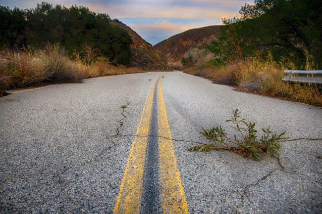 Обои картинки фото природа, дороги, шоссе, заброшенное, забытое