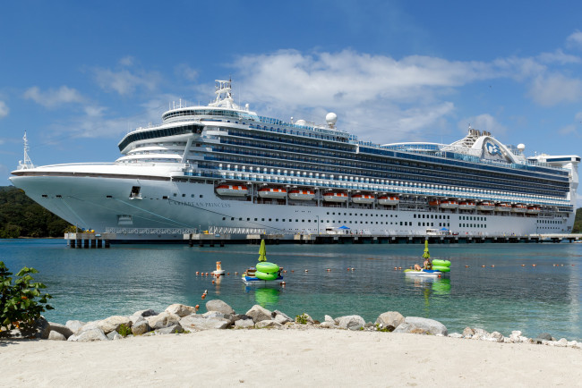 Обои картинки фото корабли, лайнеры, лайнер, круиз