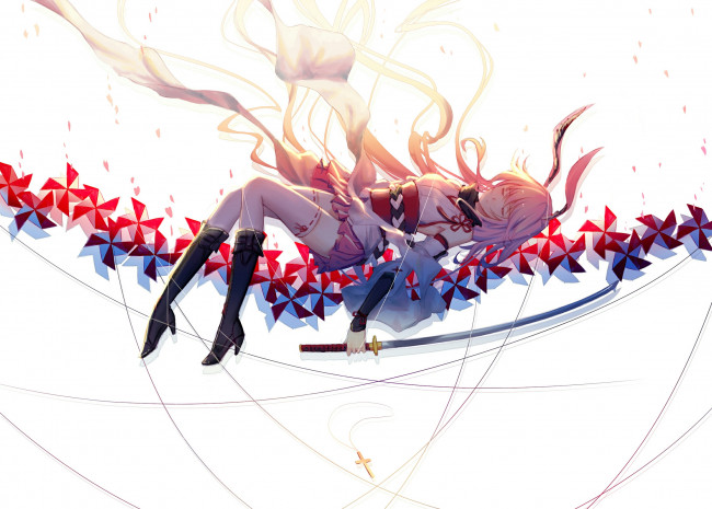 Обои картинки фото аниме, оружие,  техника,  технологии, benghuai, xueyuan