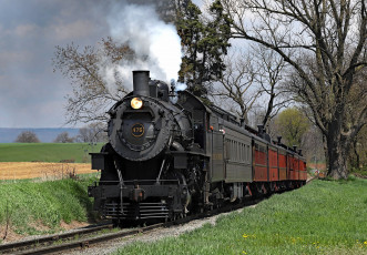 Картинка техника паровозы состав локомотив