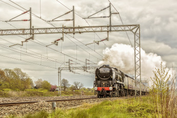 Картинка техника паровозы состав локомотив