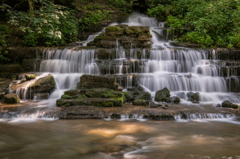 Картинка природа водопады простор