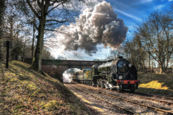 Картинка техника паровозы состав локомотив