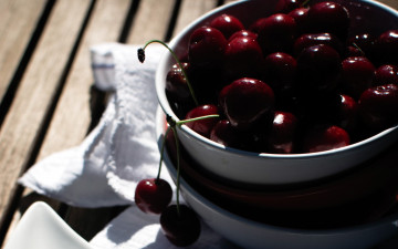 Картинка еда вишня +черешня