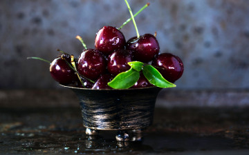 Картинка еда вишня +черешня