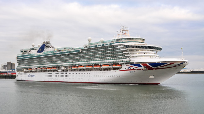 Обои картинки фото azura, корабли, лайнеры, круиз, лайнер