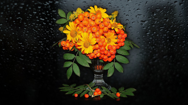 Обои картинки фото еда, натюрморт, wedding, cool, nice, bouquet, elegantly, осенний, жёлтые, цветы, bride, букеты, delicate, авторское, фото, елена, аникина