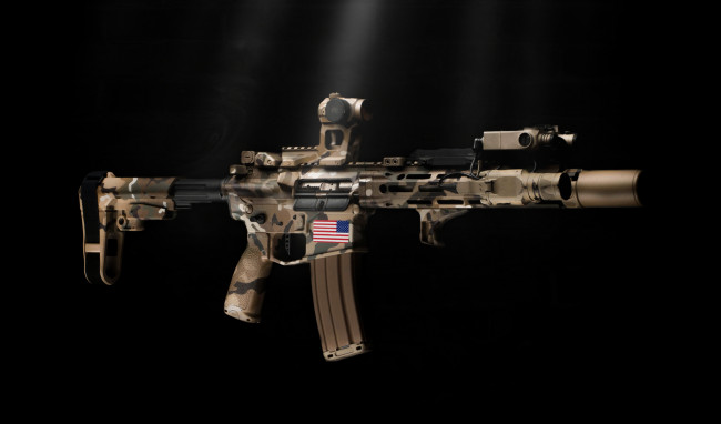 Обои картинки фото bcm, оружие, автоматы, ствол