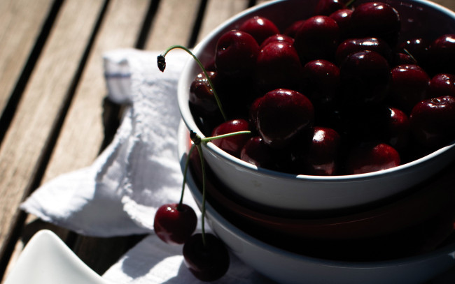 Обои картинки фото еда, вишня,  черешня