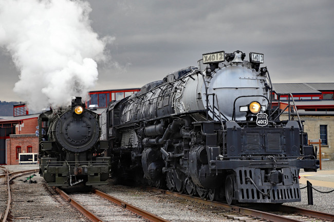 Обои картинки фото техника, паровозы, состав, локомотив