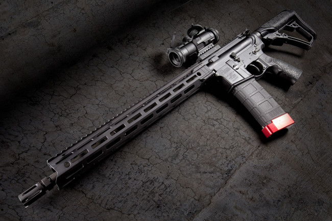 Обои картинки фото daniel defense ddm4v7, оружие, автоматы, ствол