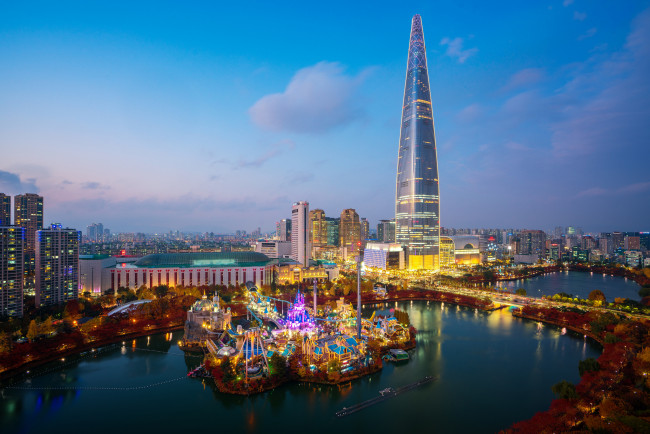 Обои картинки фото seou, города, сеул , южная корея, простор