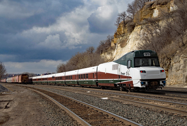 Обои картинки фото техника, поезда, состав, локомотив