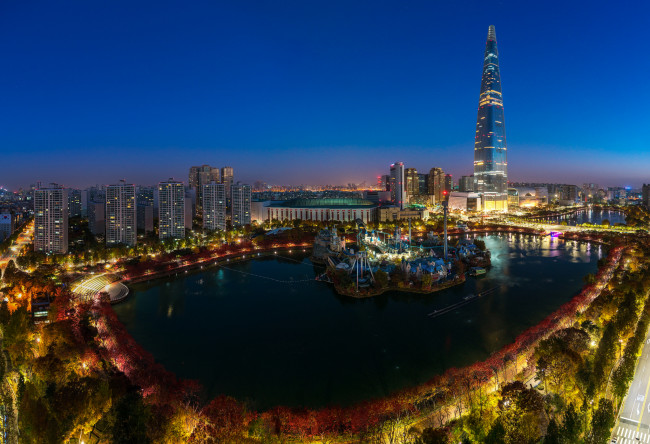 Обои картинки фото seou, города, сеул , южная корея, простор