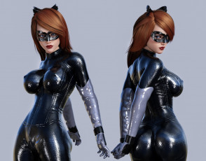 Картинка 3д+графика люди+ people фон взгляд девушка